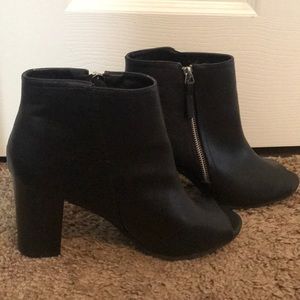 Charlotte Russe Open-Toed Heels